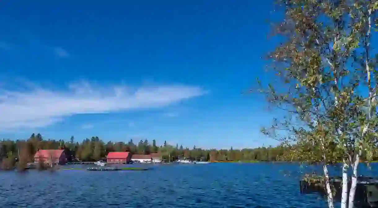 Jackson Harbor is a delightful spot for a summer day out