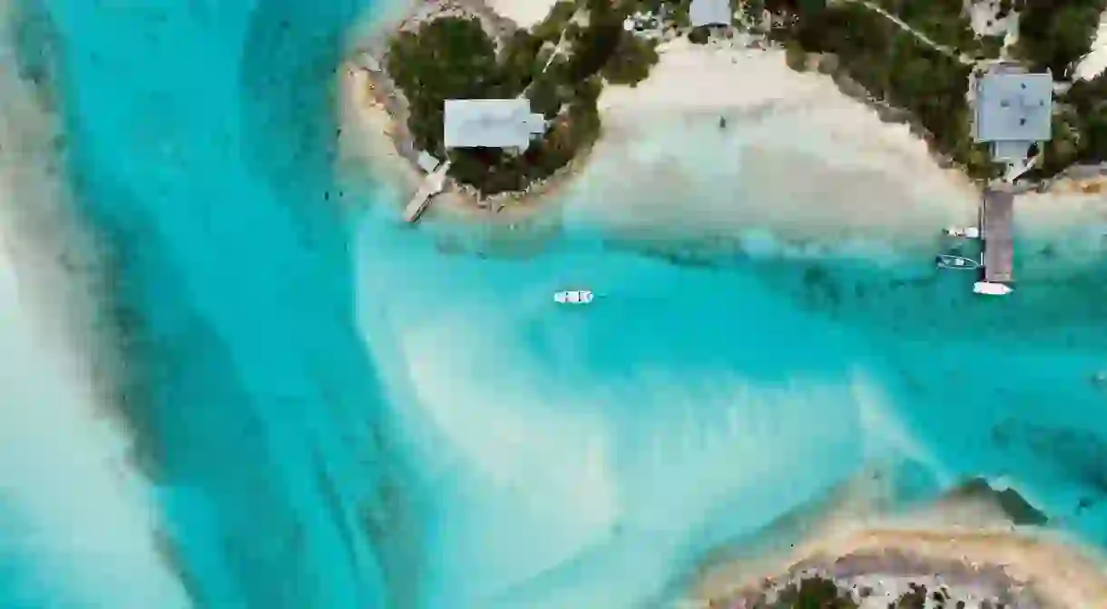 The Waderick Wells Ranger Station is a jumping-off point for the Exuma Land and Sea Park