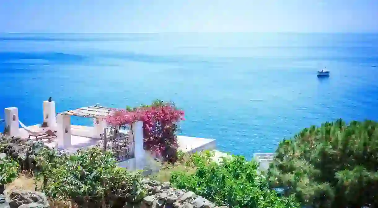 Alicudi is a popular spot with sailors in the Aeolian Islands