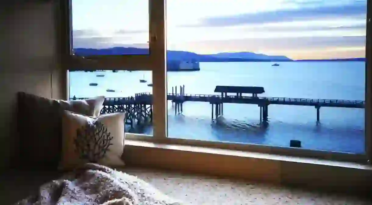 The Chrysalis Inn and Spa Bellingham offers front-row views over Bellingham Bay