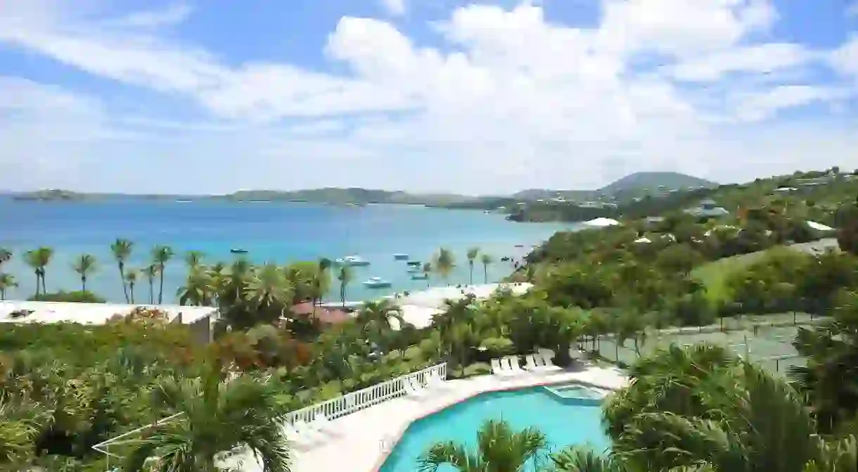 The views from Secret Harbour Beach Resort are pure Caribbean fantasy