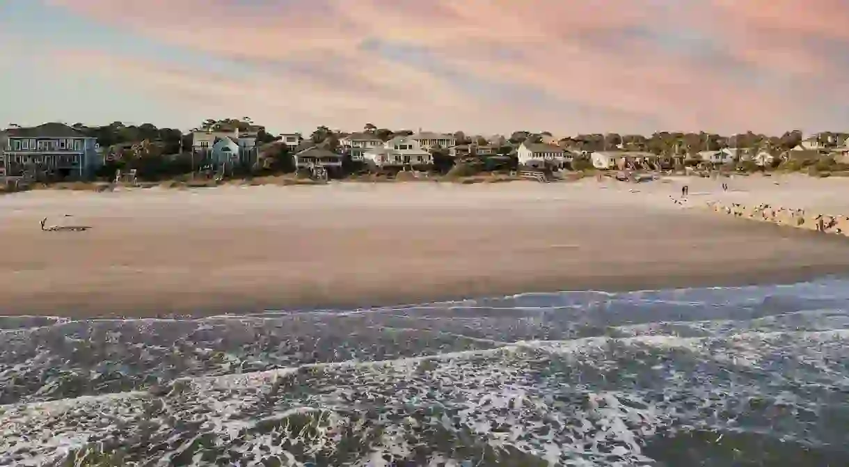 You cant get much closer to the beach than Arctic Avenue Lighthouse