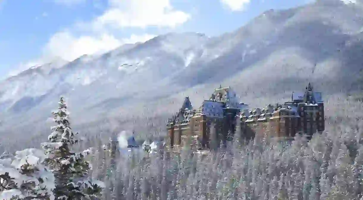 Bag a stay at the dog-friendly Fairmont Banff Springs for a wild getaway in Banff