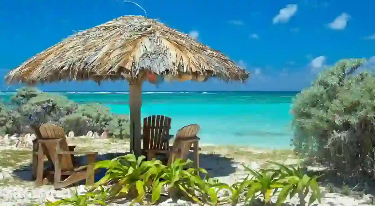 Cow Wreck Bay is a popular beach in Anegada, British Virgin Islands