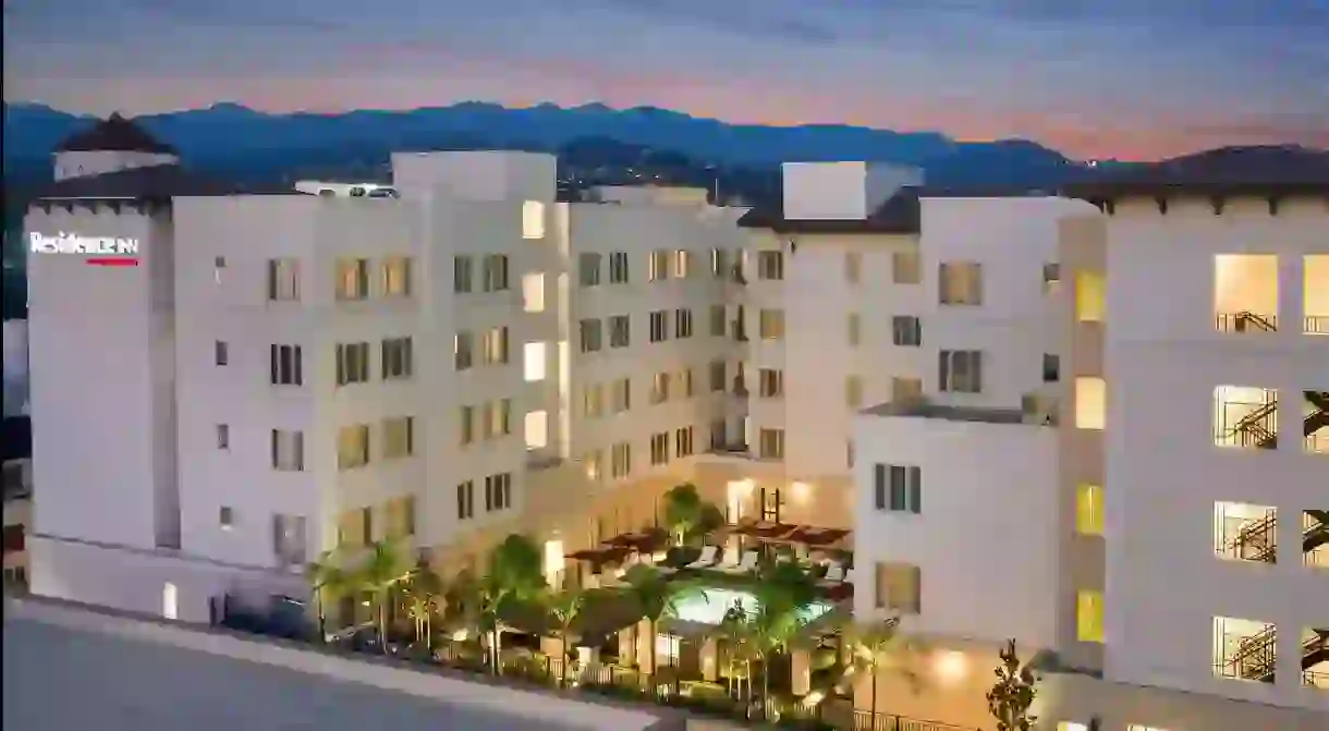 Enjoy mountain views from your perch at the Residence Inn by Marriott Los Angeles Glendale