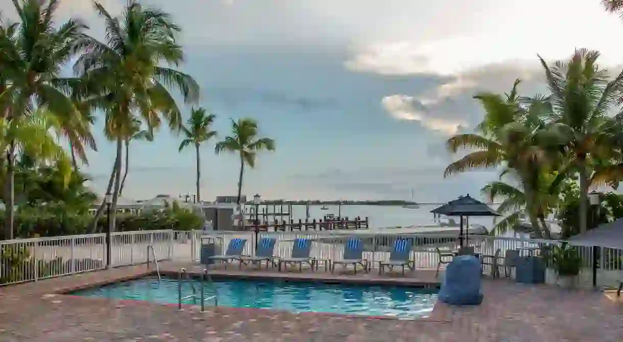 Easy breezy island life is the name of the game at Bayside Inn in Key Largo