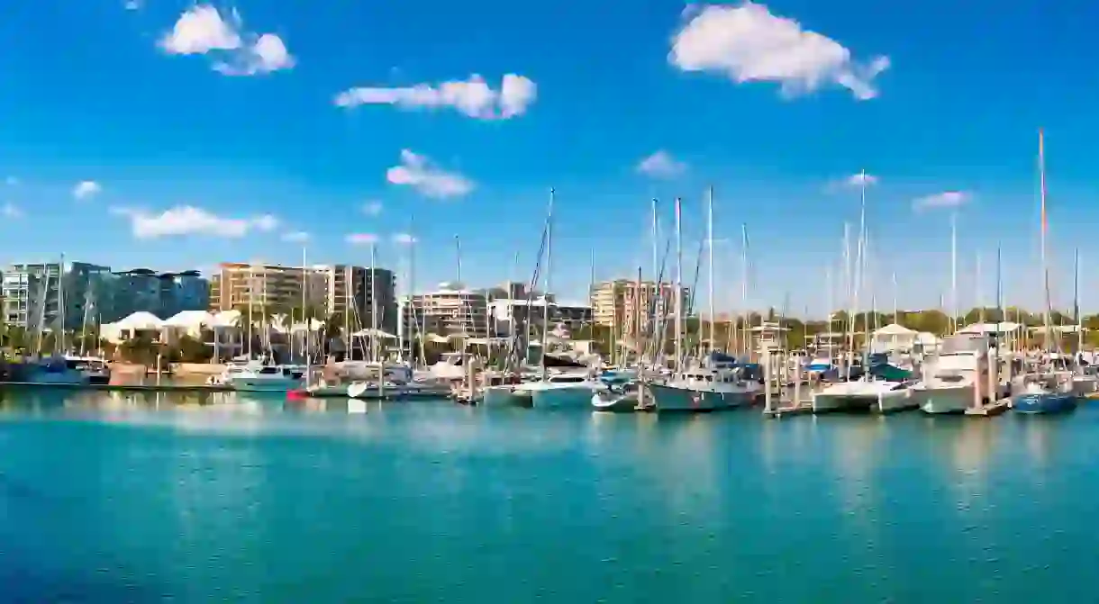 Book your stay near Darwin Waterfront for fantastic views over the marina