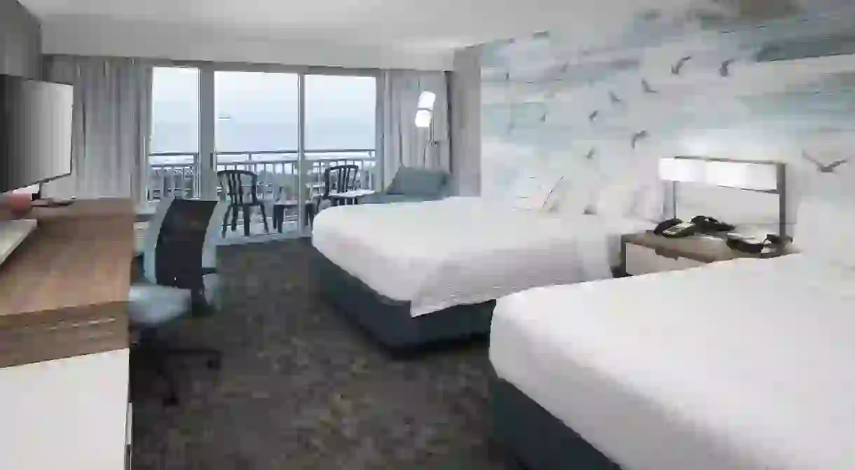 Ocean views come as standard at Carolina Beach hotels