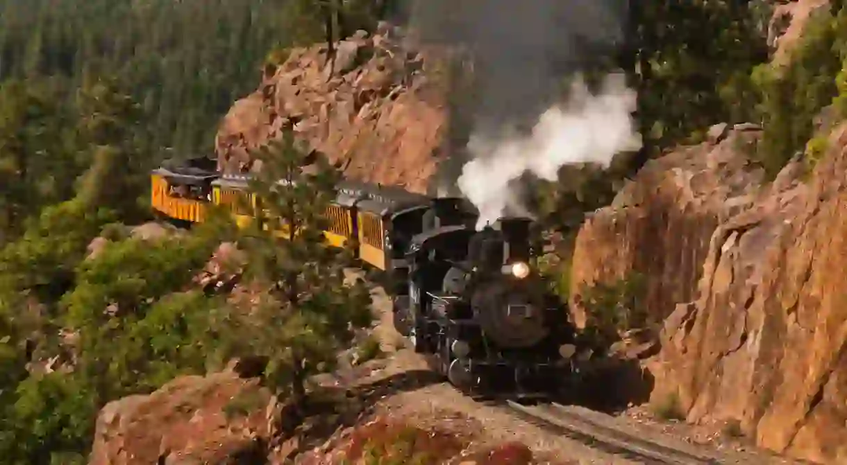 Durango and Silverton Narrow Gauge Railroad train