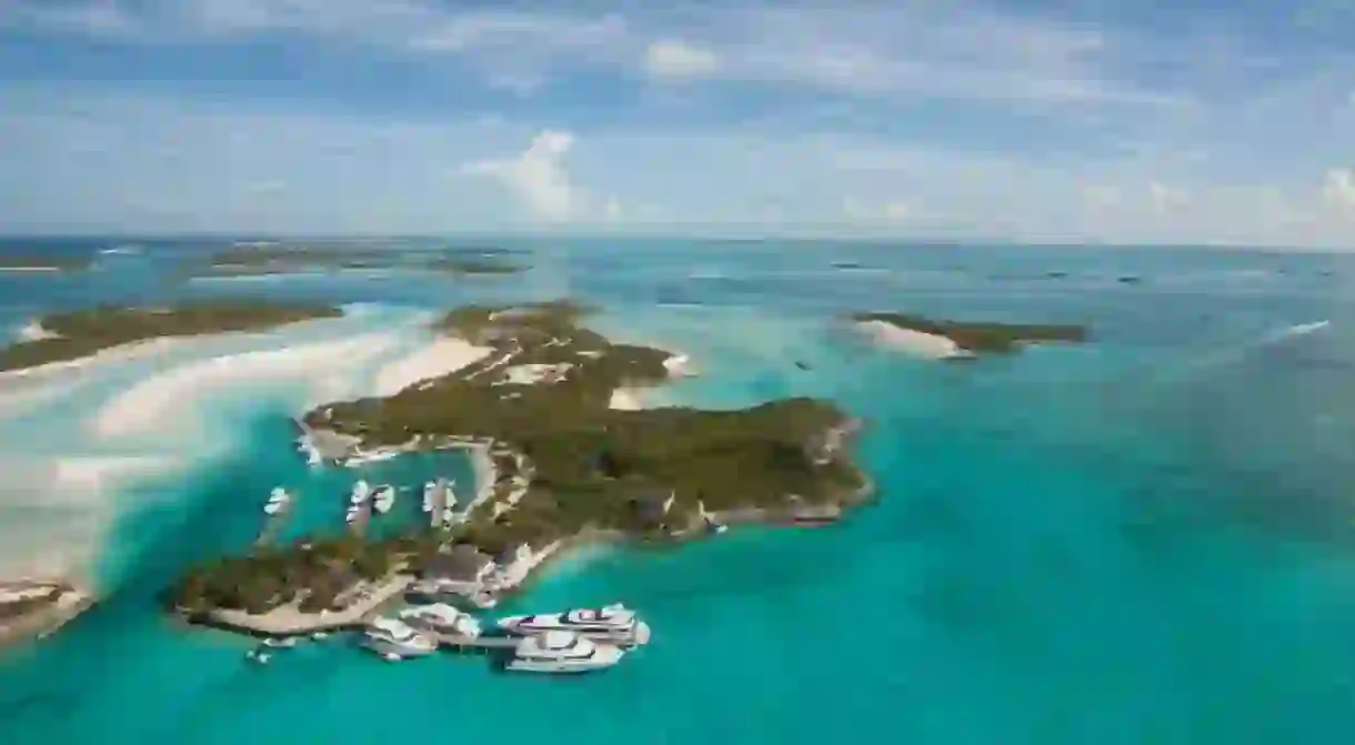 Compass Cay Marina is the place to swim and interact with nurse sharks