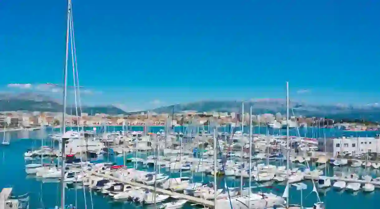 ACI Marina, harbour, Split, Dalmatia, Croatia