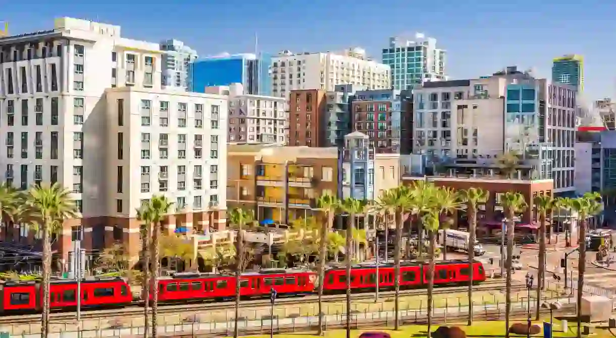 San Diego is an ideal year-round destination, with sun-soaked beaches, a mild climate and lively districts like the Gaslamp Quarter