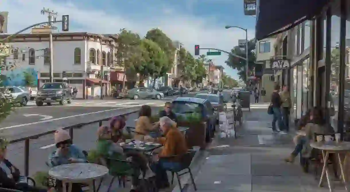 Valencia Street has become the buzzing thoroughfare of San Franciscos hip Mission District