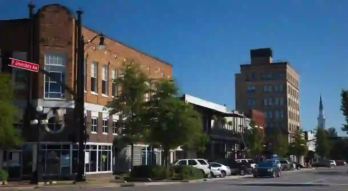 This charming area of Tuscaloosa makes up part of the Downtown Tuscaloosa Historic District