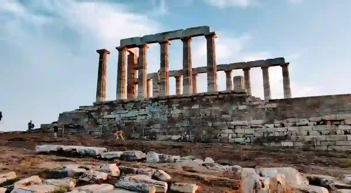 Soak up the sunset from the Temple of Poseidon at Cape Sounion on a boat trip from Athens