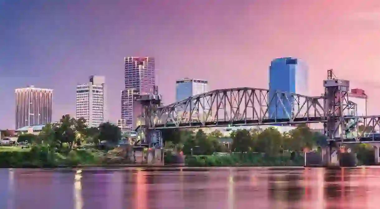 The Junction Bridge is one of many must-see sights in Little Rock, Arkansas