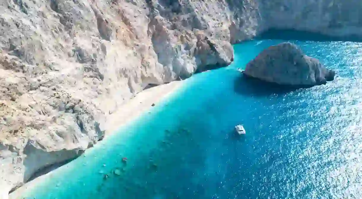 Porto Katsiki is the stuff of pure Greek Island fantasy