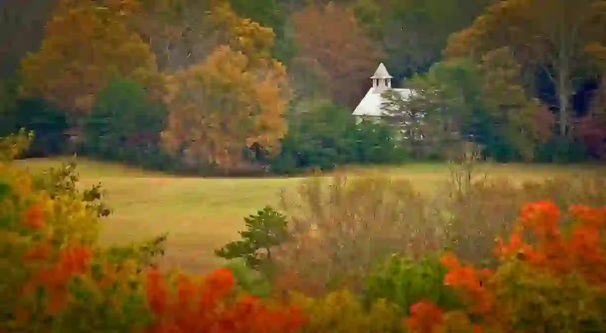 Pigeon Forge is particularly beautiful in fall