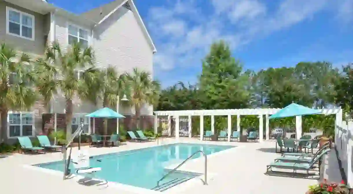 Cool off in the pool and soak up the sun at this Residence Inn by Marriott