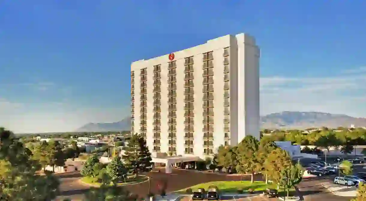 The Sheraton Albuquerque Airport Hotel is ideal for guests with an early morning flight