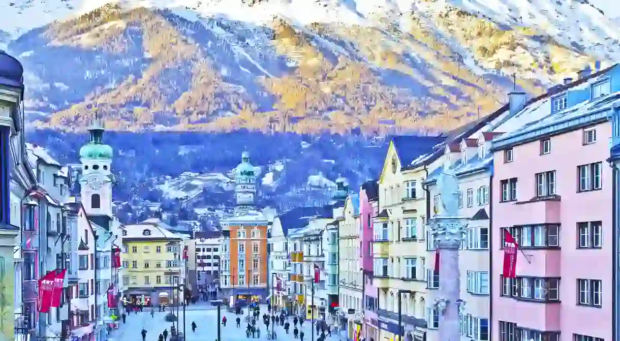 Innsbruck’s historic centre makes for a magical winter break