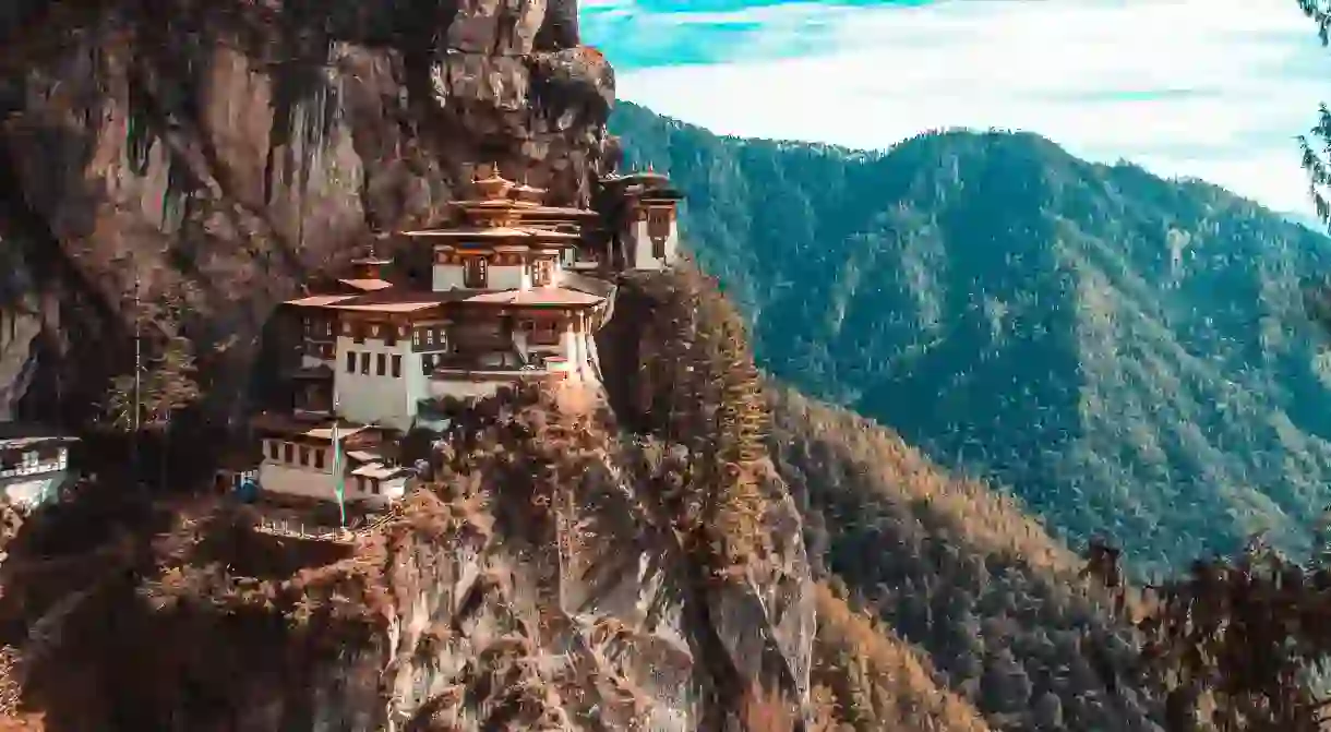 The mountains of Bhutan dont just house awesome buildings like the Taktsang Lhakhang monastery, but youll also find some truly epic hotels