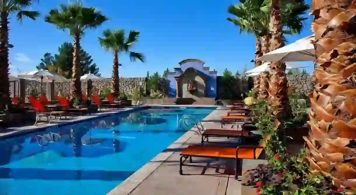 Enjoy a Spanish-inflected stay at Hotel Encanto, one of the best hotels in Las Cruces, New Mexico