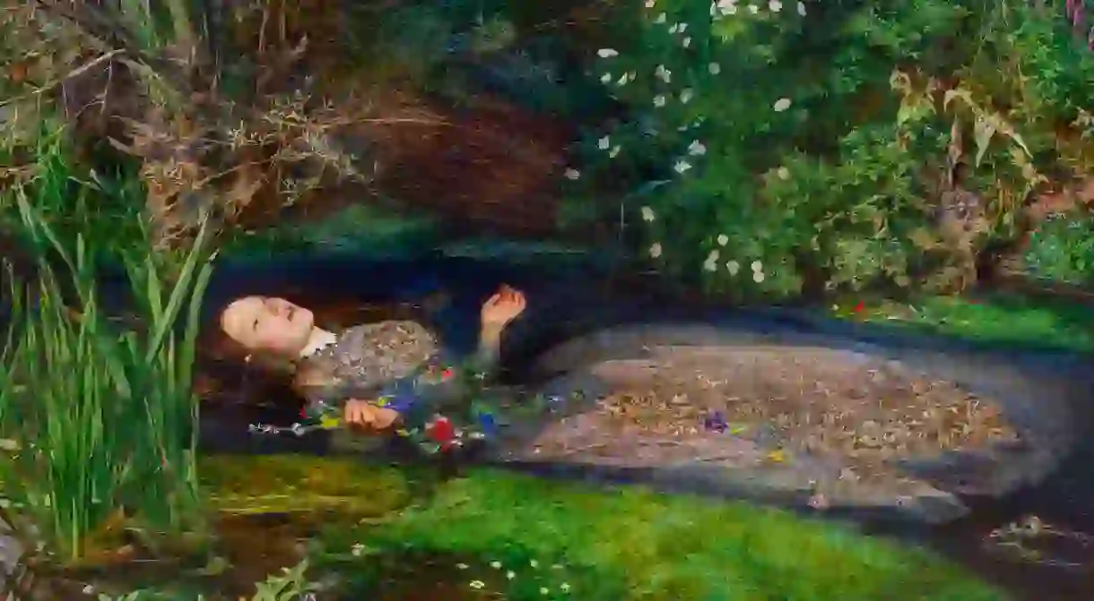 Ophelia by Sir John Everett Millais (1829-1896)