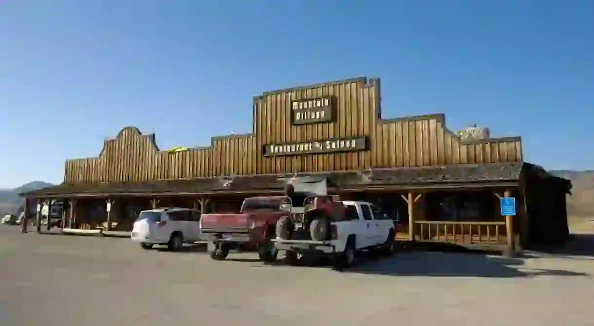 Mountain Village Restaurant and Saloon, Stanley, Sawtooth Mountains, Idaho, USA