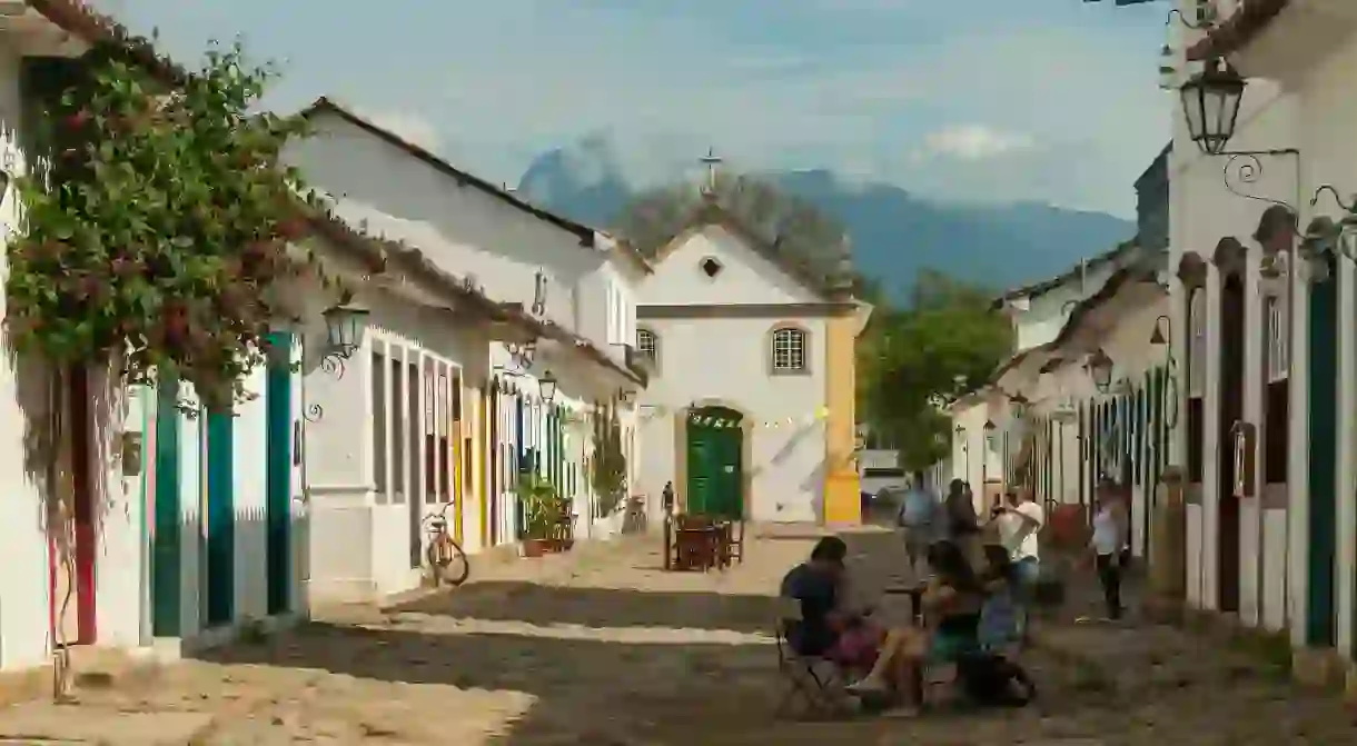 With its brightly painted cottages, chiming bell towers and narrow cobbled streets, Paraty will take your breath away