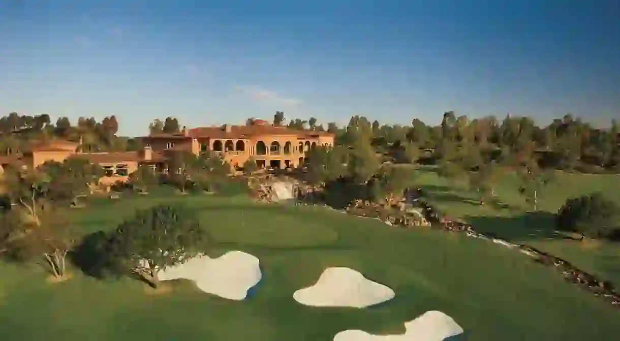 Fairmont Grand Del Mar offers a Mexican-inflected vibe complete with golf course