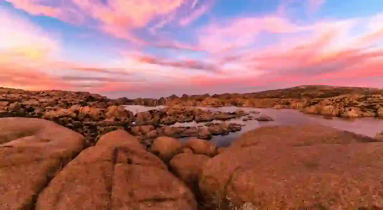 Watson Lake is just one of the places to explore from your base in Prescott, Arizona