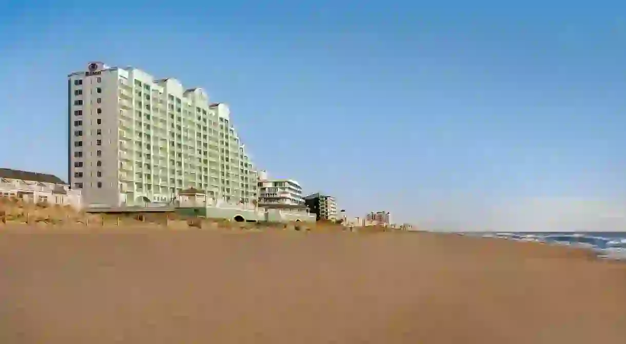 Hilton Ocean City Oceanfront Suites has amazing access to the beach