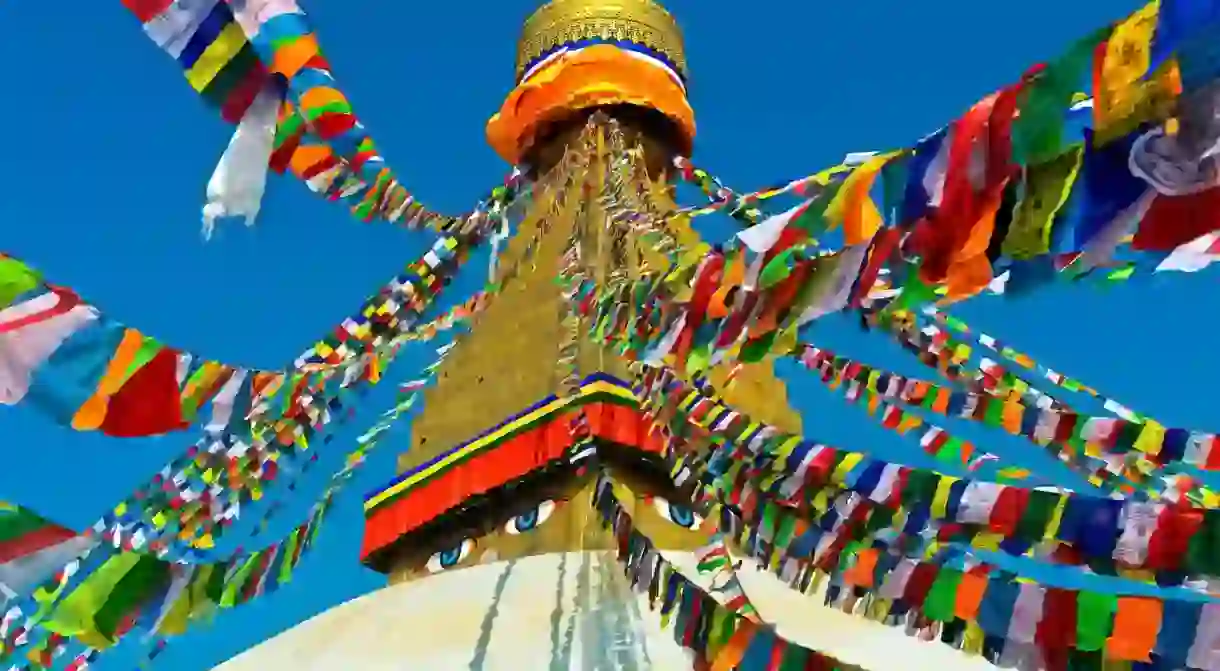 Nepal is home to all manner of colourful religious iconography