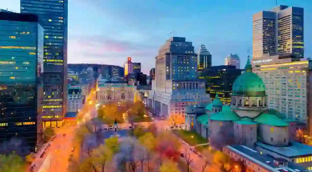 Montreal is the largest and most vibrant city in Quebec