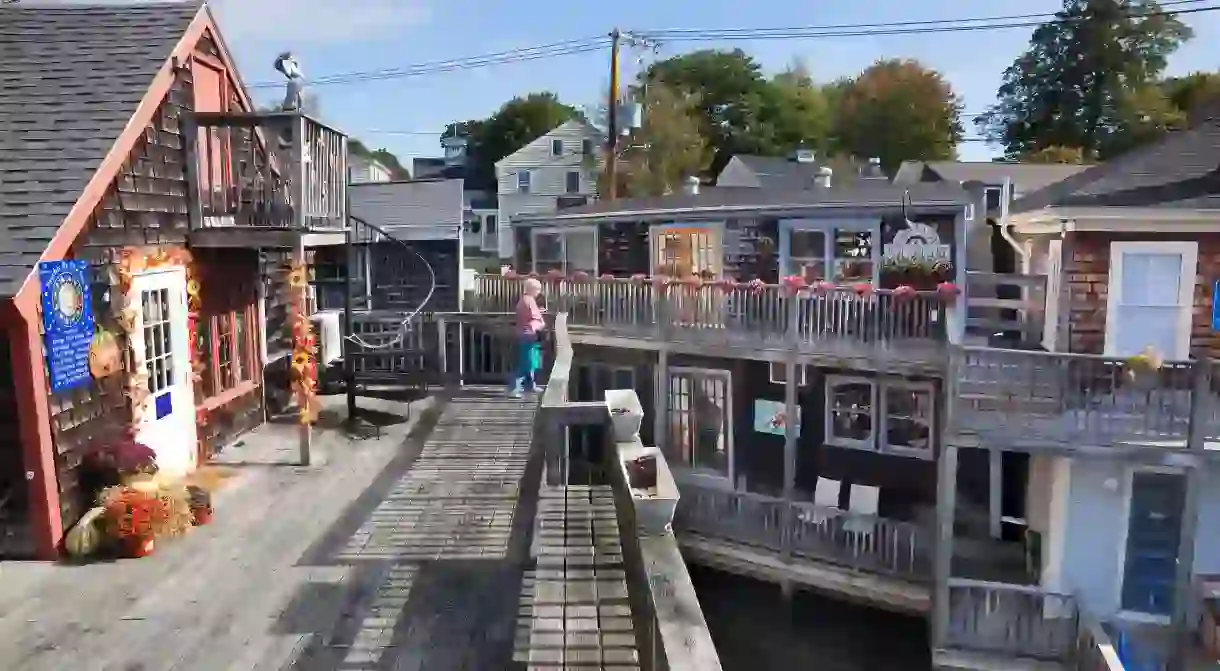 Kennebunkport is home to plenty of quaint New England architecture