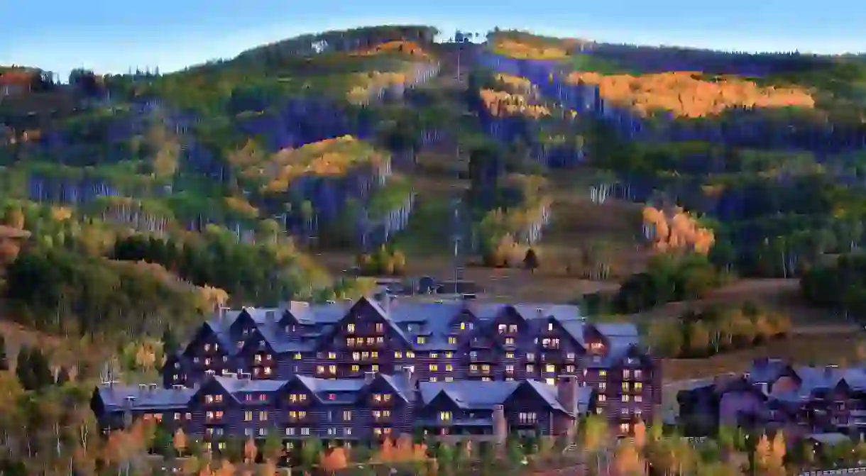 The Ritz-Carlton, Bachelor Gulch enjoys a prime location in heart of Colorados famous nature