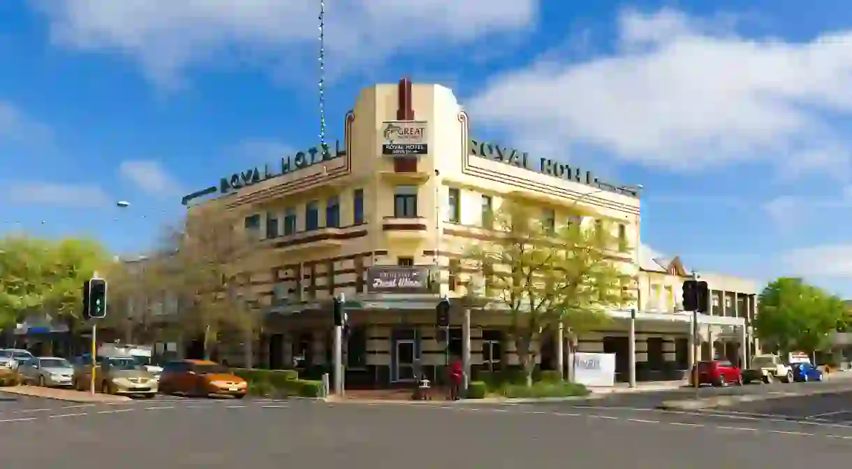 Art deco architecture is a feature of the town and can be found throughout Orange