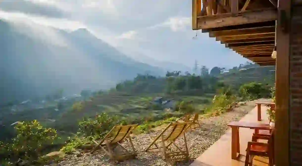 Based in the Hoàng Liên Son Mountains, Sapa is a popular trekking destination