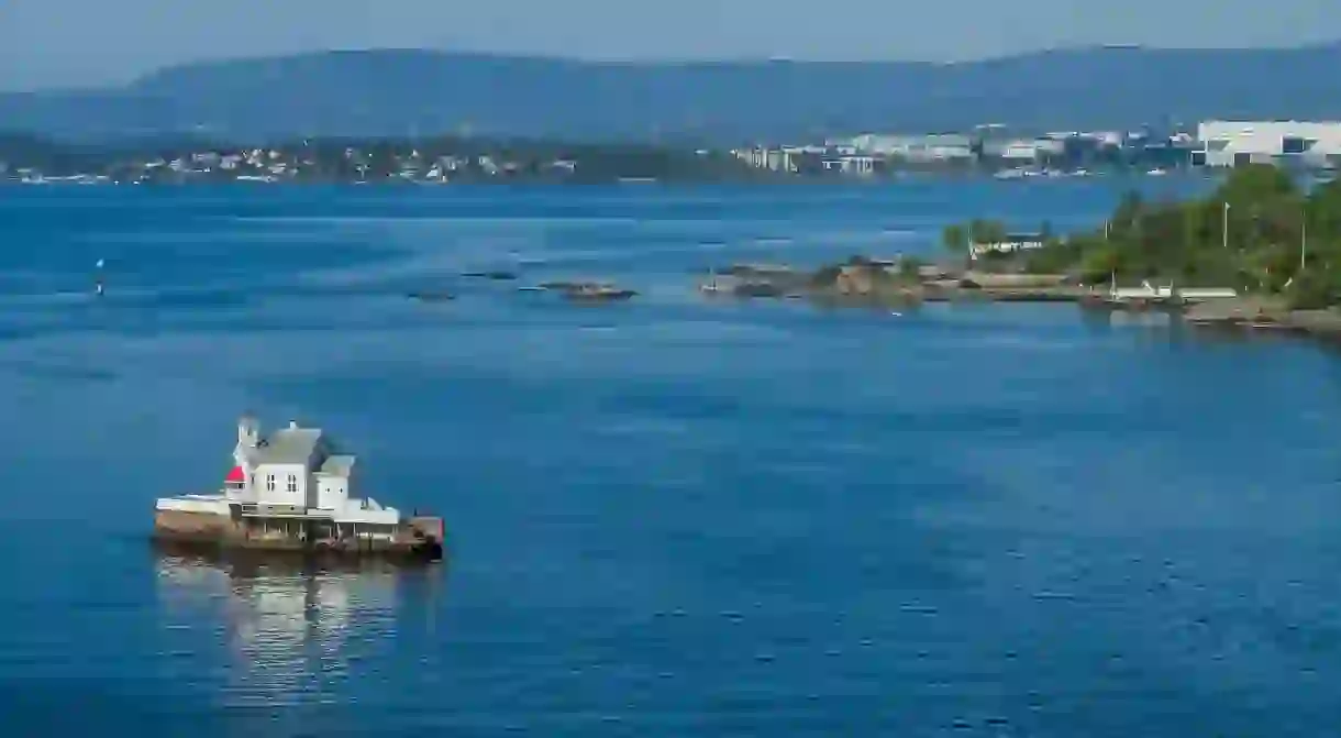 Dyna fyr in the Oslo Fjord