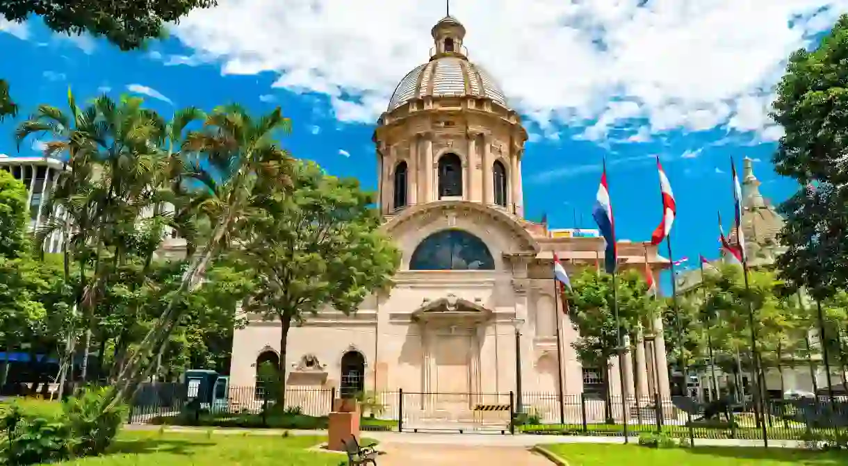 National Pantheon of the Heroes in Asuncion, Paraguay