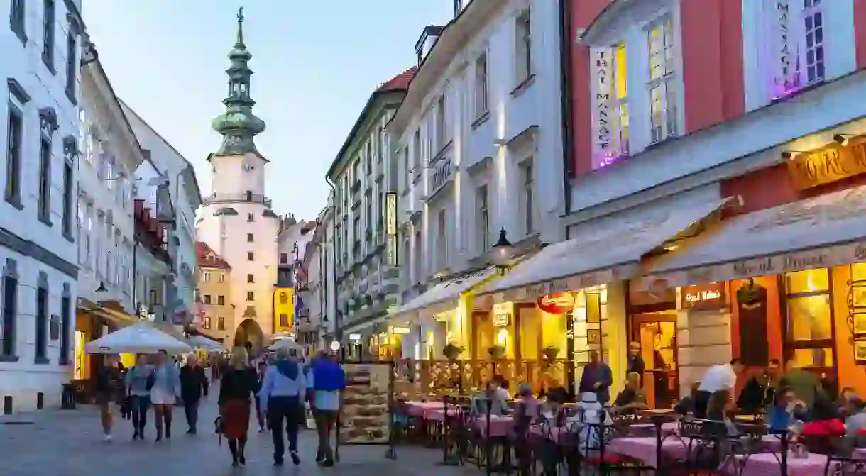 Medieval City Gate (Michaelertor), Bratislava, Slovakia