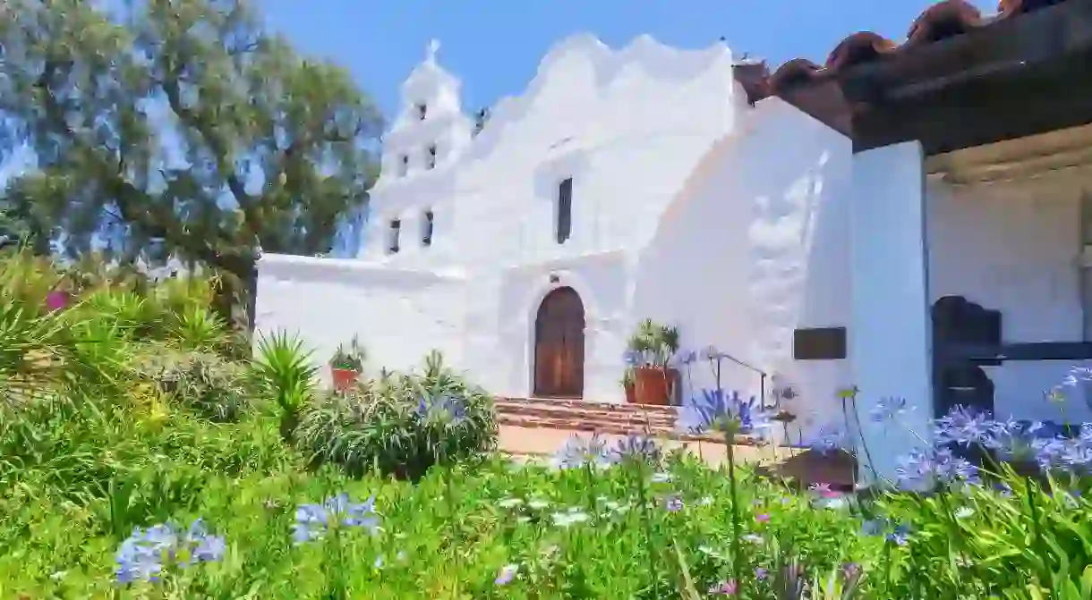 Mission Basilica San Diego De Alcala in Grantville, San Diego