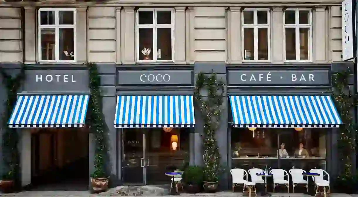 The trendy Coco Hotel in Vesterbro has a Parisian vibe that runs from the lobby right through to the rooms