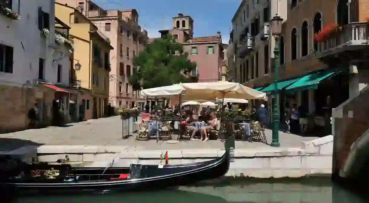 Venice. Italy. Fondamenta del Piovan & Campo Santa Maria Nova, Cannaregio