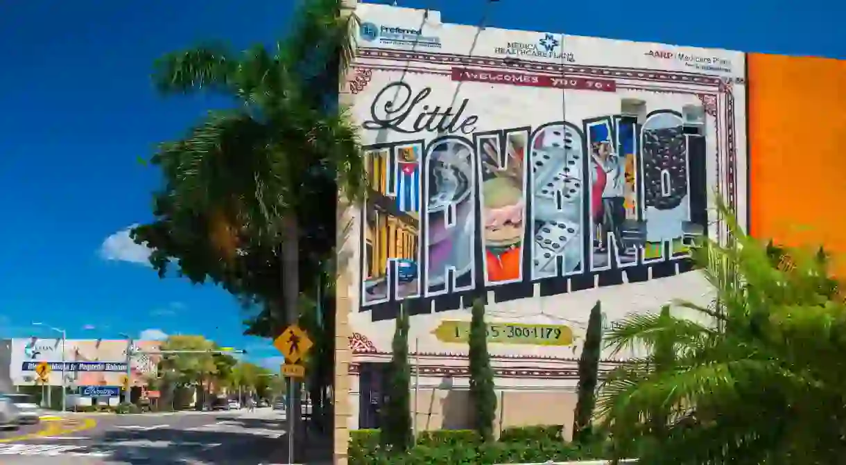 Cuban art, culture and lifestyle is preserved in Little Havana, Miami