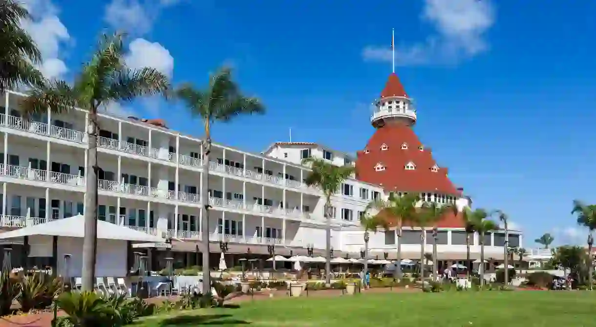 Discover the star-studded history of Hotel del Coronado during your beachfront stay