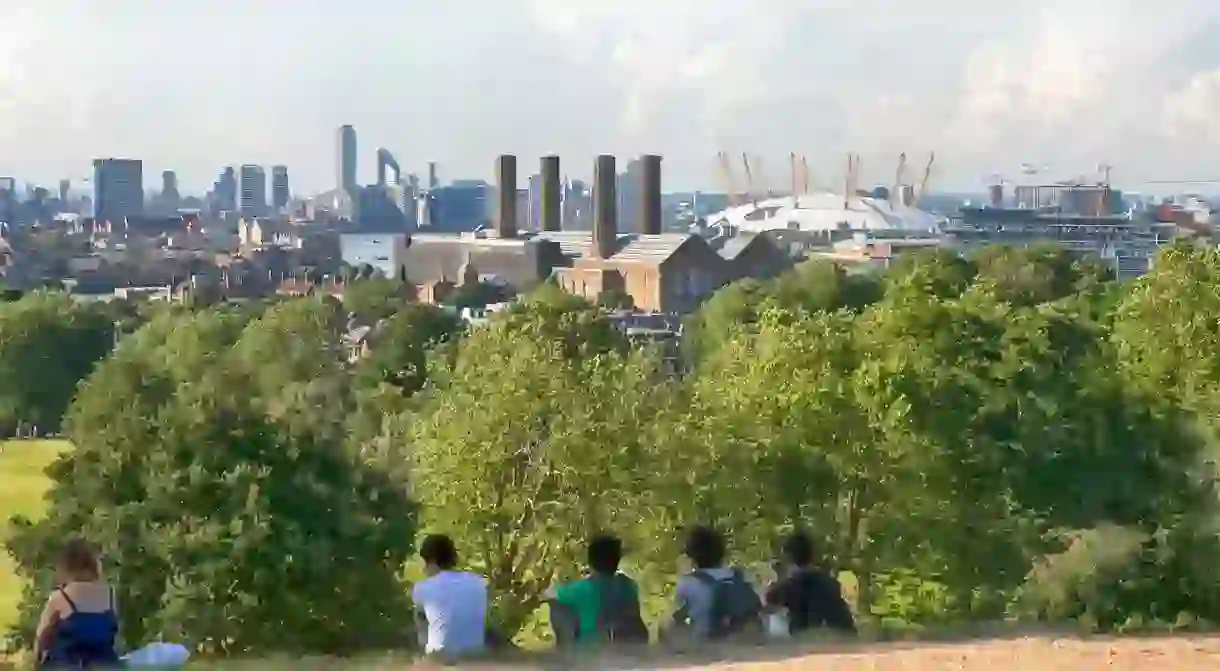 View from the Greenwich Observatory