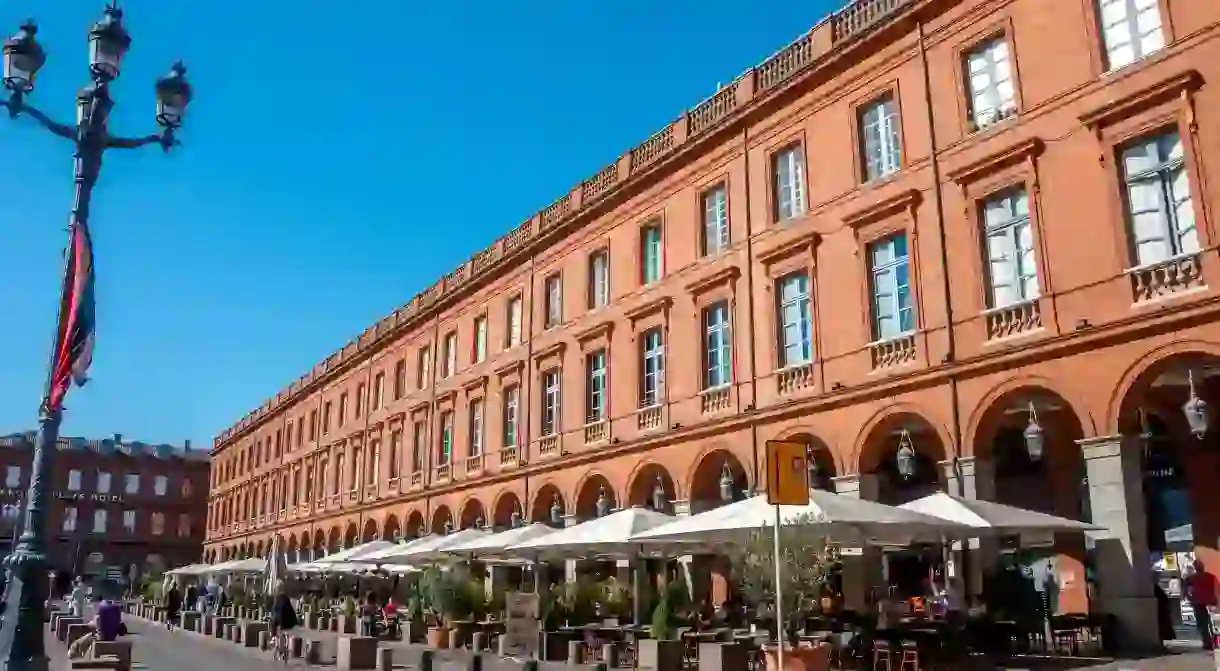 Place du Capitole in Toulouse, Haute-Garonne, Occitanie, France