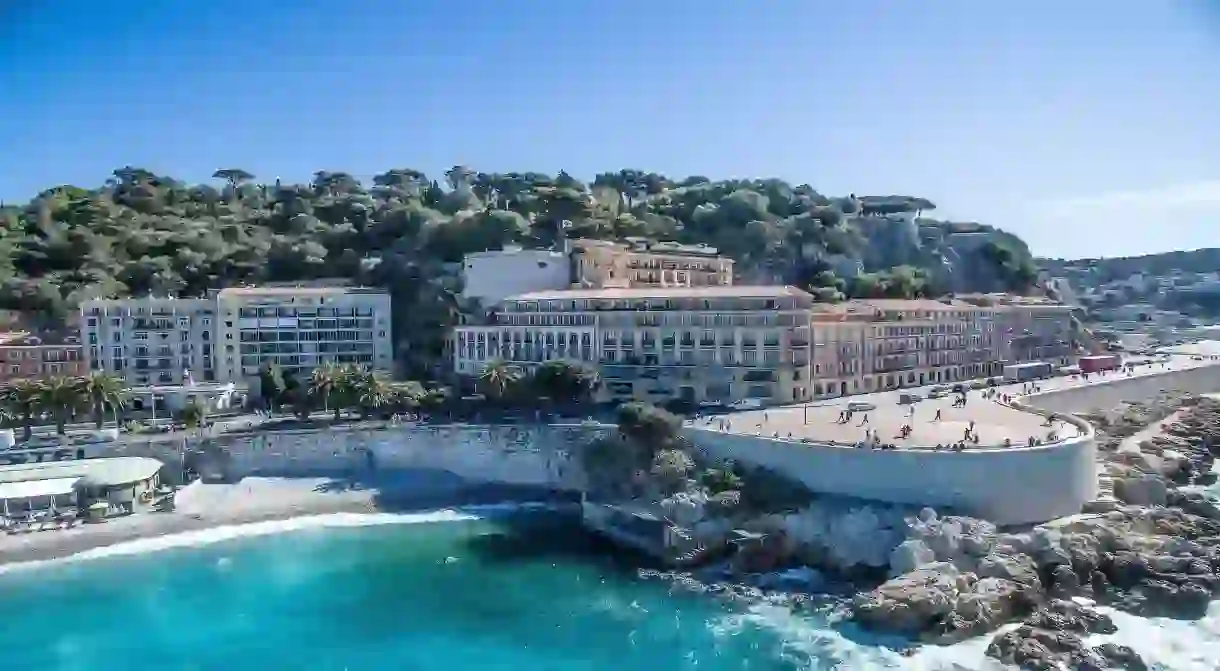 Get a flavour of Nice with a stroll along the seafront boardwalk